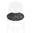 Столешница Artceram Vogue 2.0 TFA011 92 Столешница Artceram Vogue 2.0 TFA011 92