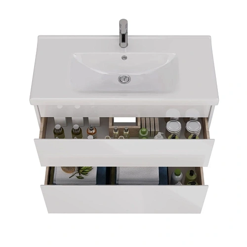 Тумба под раковину Lemark COMBI 100 см подвесная/напольная, белый LM03C100T Тумба под раковину Lemark COMBI 100 см подвесная/напольная, белый LM03C100T