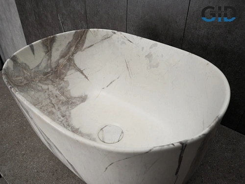 Раковина Gid Mnc9302 54481 накладная под камень матовая 45x32x22 Раковина Gid Mnc9302 54481 накладная под камень матовая 45x32x22