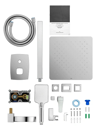 Душевая система Wonzon & Woghand FLEX встраиваемая, хром (WW-88939072-CR) Душевая система Wonzon & Woghand FLEX встраиваемая, хром (WW-88939072-CR)