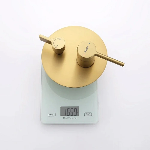 Душевая система Raglo R20.27.03 встраиваемая, сатин золотой Душевая система Raglo R20.27.03 встраиваемая, сатин золотой