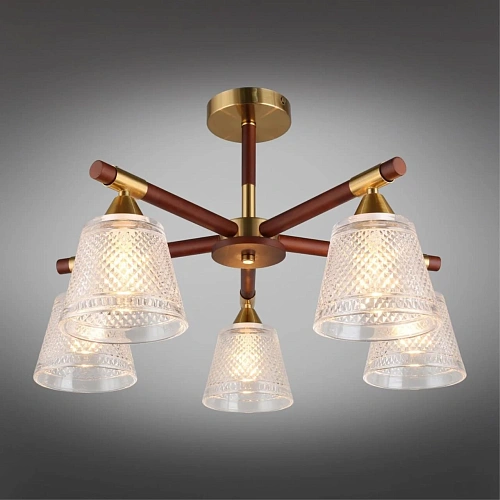 Люстра потолочная Omnilux Catania OML-67607-05 Люстра потолочная Omnilux Catania OML-67607-05