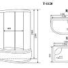 Душевая кабина Timo Standart T-1120 L 120x85x220 Душевая кабина Timo Standart T-1120 L 120x85x220