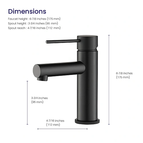 Смеситель для раковины Timo Saona 2361/03F черный Смеситель для раковины Timo Saona 2361/03F черный