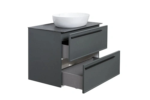 Тумба под раковину La Fenice Elba Grigio TWIN 80 FNC-01-ELB-G-80-2 серая Тумба под раковину La Fenice Elba Grigio TWIN 80 FNC-01-ELB-G-80-2 серая