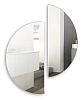 Зеркало SILVER MIRRORS 385x770 ореольная подсветка Пиано (LED-00002469)