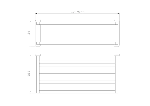 Полотенцедержатель Wonzon & Woghand темный графит (WW-9381) Полотенцедержатель Wonzon & Woghand темный графит (WW-9381)