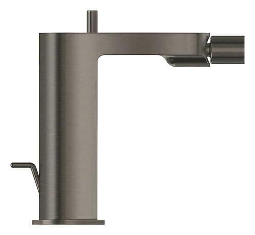 Смеситель для биде GROHE Plus со сливным гарнитуром, темный графит матовый (33241AL3) Смеситель для биде GROHE Plus со сливным гарнитуром, темный графит матовый (33241AL3)