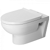 Картинка анонса товара «унитаз подвесной duravit durastyle basic с сиденьем 45620900a1 (256209+002079)»