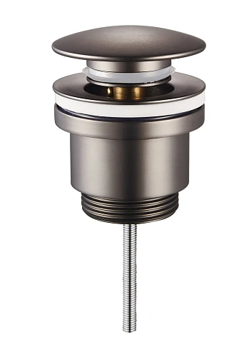 Донный клапан Raglo R600.01.09 без перелива, графит Донный клапан Raglo R600.01.09 без перелива, графит