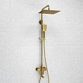 Душевая система WasserKRAFT A155.260.201.BG золото Душевая система WasserKRAFT A155.260.201.BG золото
