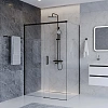Душевой уголок CEZARES PLANE-AH-1-130/100-C-GM 130x100 см Душевой уголок CEZARES PLANE-AH-1-130/100-C-GM 130x100 см