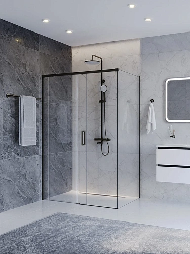 Душевой уголок CEZARES PLANE-AH-1-130/100-C-GM 130x100 см Душевой уголок CEZARES PLANE-AH-1-130/100-C-GM 130x100 см