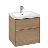 Картинка анонса товара «тумба под раковину villeroy &amp; boch subway 3.0 nordic oak / nordic oak c57800vj»
