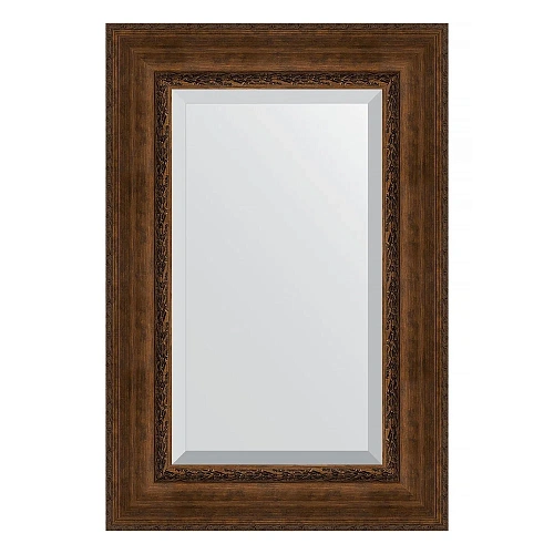 Зеркало в багетной раме Evoform Exclusive BY 3429 62 x 92 см, состаренная бронза с орнаментом Зеркало в багетной раме Evoform Exclusive BY 3429 62 x 92 см, состаренная бронза с орнаментом