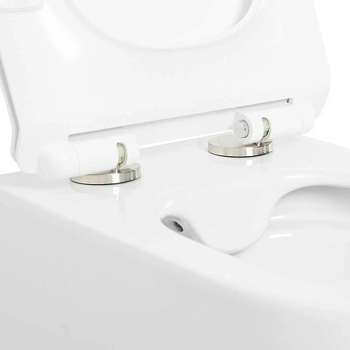 Унитаз подвесной CEZARES MOLVENO CZR-2468-TH-R/CZR-2011-SC безободковый с сиденьем Унитаз подвесной CEZARES MOLVENO CZR-2468-TH-R/CZR-2011-SC безободковый с сиденьем