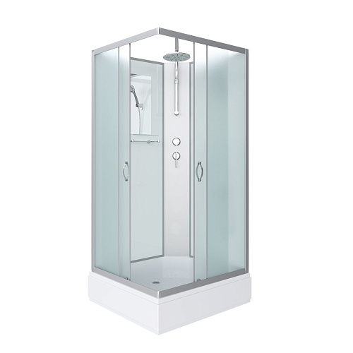 Душевая кабина Niagara Classic NG-33974-14QBKT (900х700х2100) средний поддон (26см) стекло матовое 339744QBKT Душевая кабина Niagara Classic NG-33974-14QBKT (900х700х2100) средний поддон (26см) стекло матовое 339744QBKT