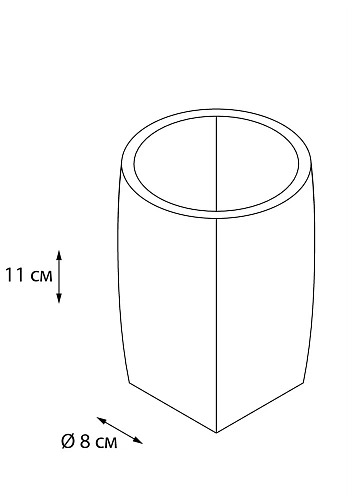 Стакан Fixsen Balk FX-270-3 Стакан Fixsen Balk FX-270-3