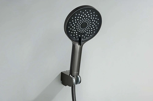 Душевой гарнитур Aquatek Лугано AQ2035BGM оружейная сталь Душевой гарнитур Aquatek Лугано AQ2035BGM оружейная сталь