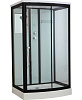 Картинка анонса товара «душевая кабина timo standart t-6615 b black 120x90»