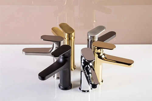 Смеситель для раковины Boheme SPECTRE Gold 455-G встраиваемый Смеситель для раковины Boheme SPECTRE Gold 455-G встраиваемый