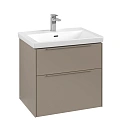 Тумба под раковину Villeroy & Boch Subway 3.0 с подсветкой Taupe / Taupe C576L2VM Тумба под раковину Villeroy & Boch Subway 3.0 с подсветкой Taupe / Taupe C576L2VM