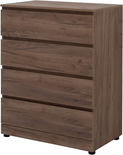 Комод Aquanet Сканди 800x480 Дуб крафт (4 ящика) 00302542 Комод Aquanet Сканди 800x480 Дуб крафт (4 ящика) 00302542