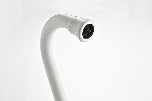 Смеситель для кухни Paulmark RETRO белый матовый Re213226-WH Смеситель для кухни Paulmark RETRO белый матовый Re213226-WH