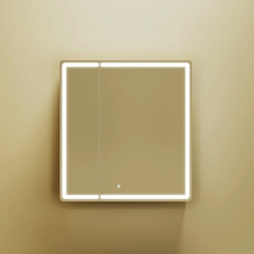 Зеркальный шкаф Sancos Mirror MI70ECH 690x150х740 мм, с LED подсветкой, дуб чарльстон , с розеткой Зеркальный шкаф Sancos Mirror MI70ECH 690x150х740 мм, с LED подсветкой, дуб чарльстон , с розеткой