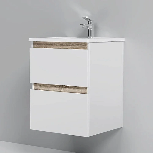 Тумба под раковину AM.PM X-Joy M85AFHX0502WG подвесная, 50 см, белый Тумба под раковину AM.PM X-Joy M85AFHX0502WG подвесная, 50 см, белый