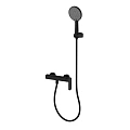 Смеситель для душа AQUAme Monza AQM6313MB с душевым набором, 3 режима, Черный матовый Смеситель для душа AQUAme Monza AQM6313MB с душевым набором, 3 режима, Черный матовый