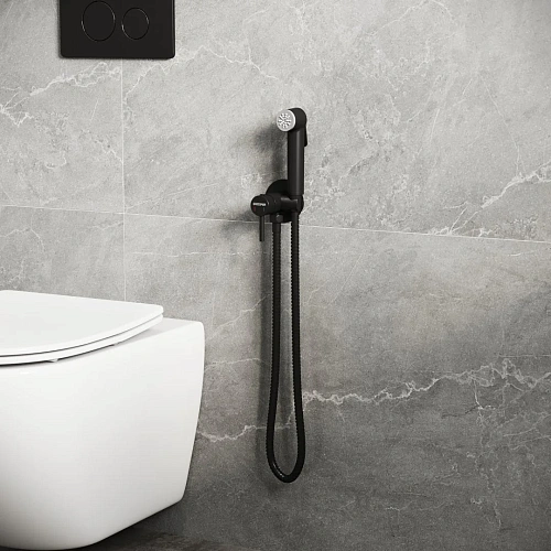 Гигиенический душ GROSSMAN Solis 502.K35.07.210 черный матовый Гигиенический душ GROSSMAN Solis 502.K35.07.210 черный матовый