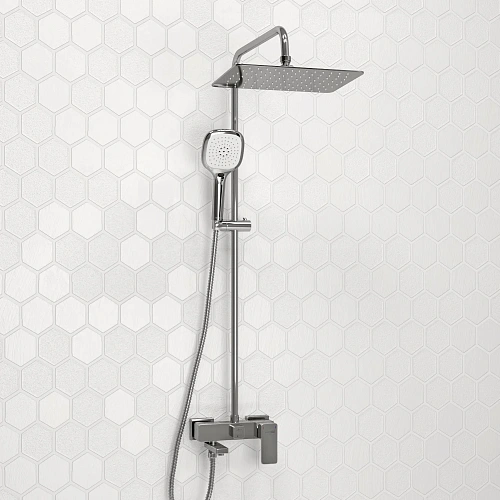 Душевая система WasserKRAFT A177.069.065.010.CH хром Душевая система WasserKRAFT A177.069.065.010.CH хром