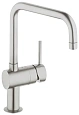 Смеситель для кухни GROHE Minta с U-изливом, суперсталь (32488DC0) Смеситель для кухни GROHE Minta с U-изливом, суперсталь (32488DC0)
