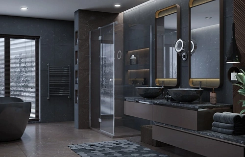 Душевой уголок Ambassador Diamond 12011104L (1200x800x2000) Душевой уголок Ambassador Diamond 12011104L (1200x800x2000)