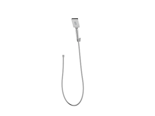 Душевая лейка BelBagno LUCE LUC-DFS-CRM с шлангом и держателем хром Душевая лейка BelBagno LUCE LUC-DFS-CRM с шлангом и держателем хром