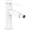 Картинка анонса товара «смеситель для биде hansgrohe finoris со сливным клапаном push-open 76200700, матовый белый»