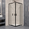 Картинка анонса товара «душевой уголок rgw pa-038b 900x900 мм 350803899-14 черный easy clean»