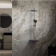 Душевая система Vincea Inspire VSFS-3I12TGM термостатическая с изливом, 30см верхний душ, вороненая Душевая система Vincea Inspire VSFS-3I12TGM термостатическая с изливом, 30см верхний душ, вороненая