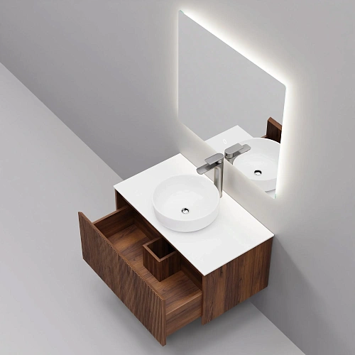 Комплект мебели ArtDecco Camilla 80 ACM08W22S3MF черный орех Комплект мебели ArtDecco Camilla 80 ACM08W22S3MF черный орех