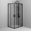 Душевой уголок AM.PM Gem W90G-403-100280-BT 100x80 черный матовый, стекло прозрачное Душевой уголок AM.PM Gem W90G-403-100280-BT 100x80 черный матовый, стекло прозрачное