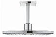 Верхний душ GROHE Rainshower 310 SmartActive Cube с душевым кронштейном 142 мм, 2 режима струи, хром 26481000 Верхний душ GROHE Rainshower 310 SmartActive Cube с душевым кронштейном 142 мм, 2 режима струи, хром 26481000