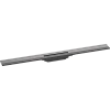 Решетка для водоотводящего желоба Hansgrohe RainDrain Flex, 90 см, укорачиваемая 56052340, шлифованн Решетка для водоотводящего желоба Hansgrohe RainDrain Flex, 90 см, укорачиваемая 56052340, шлифованн