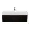 Тумба под раковину CEZARES PREMIUM 55422 Plisse Nero opaco 900x440 подвесная