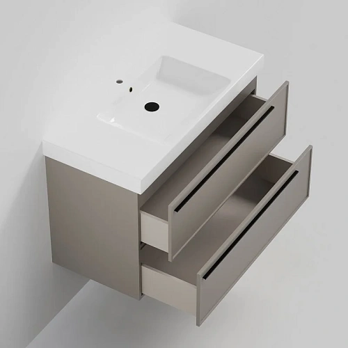 Тумба под раковину Elba Cappuccino TWIN 100 FNC-01-ELB-C-100-2 бежевая Тумба под раковину Elba Cappuccino TWIN 100 FNC-01-ELB-C-100-2 бежевая