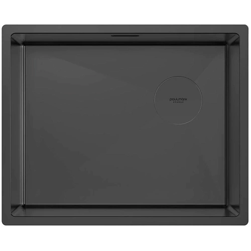 Кухонная мойка Paulmark NEXT-SKEW 54 UNI, PM885444-MBN, матовый черный, 540х440мм 1,2мм Кухонная мойка Paulmark NEXT-SKEW 54 UNI, PM885444-MBN, матовый черный, 540х440мм 1,2мм