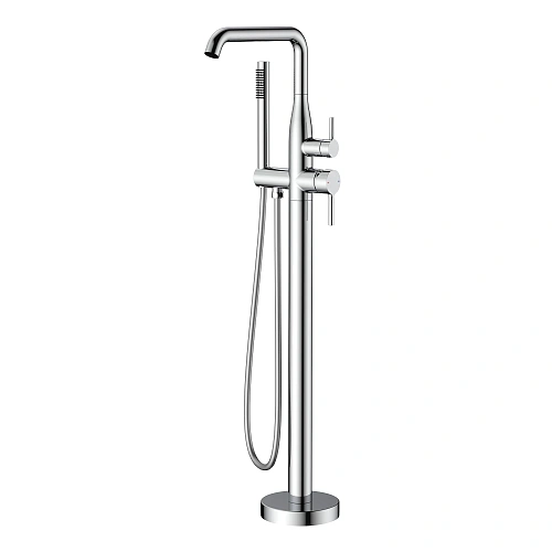 Смеситель для ванны Raglo R20.33 напольный, монолитный, хром Смеситель для ванны Raglo R20.33 напольный, монолитный, хром