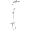 Душевая система hansgrohe Crometta S 240 1jet Showerpipe EcoSmart со смесителем 27269000