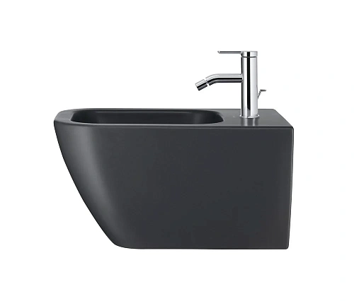 Биде подвесное антрацит Duravit Happy D.2 Plus 2258151300 Биде подвесное антрацит Duravit Happy D.2 Plus 2258151300