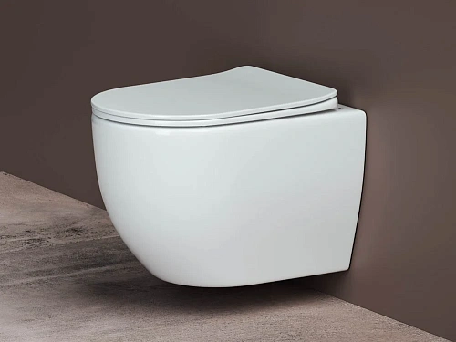 Унитаз подвесной Ceramica Nova Mia Rimless CN1805 безободковый Унитаз подвесной Ceramica Nova Mia Rimless CN1805 безободковый